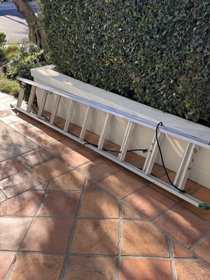 #ad #ad Werner D1524 2 24 ft Aluminum Extension Ladder $60.00