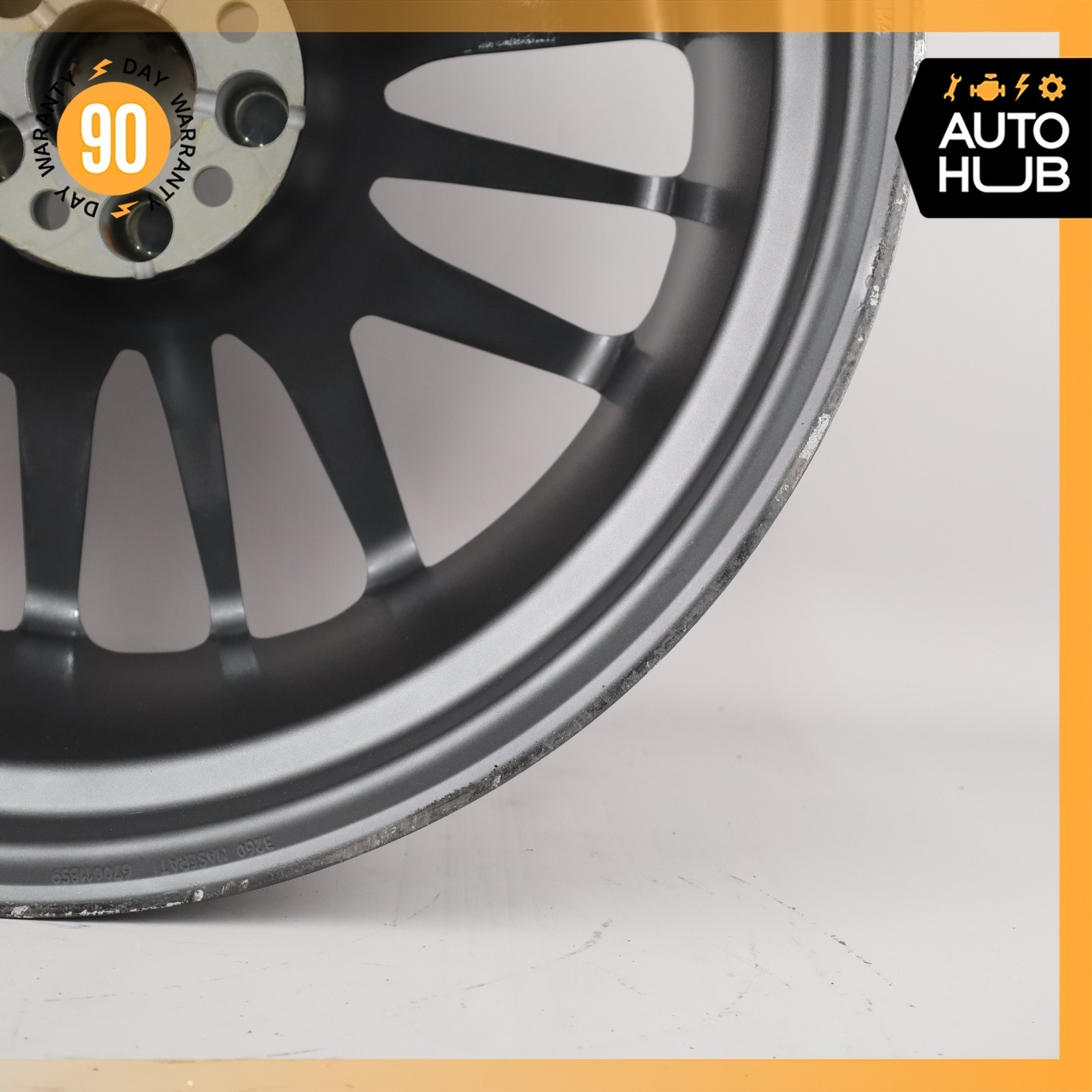 Maserati Ghibli S Q4 M157 10.5 x 21 21" Rear Wheel Rim 670011859 OEM