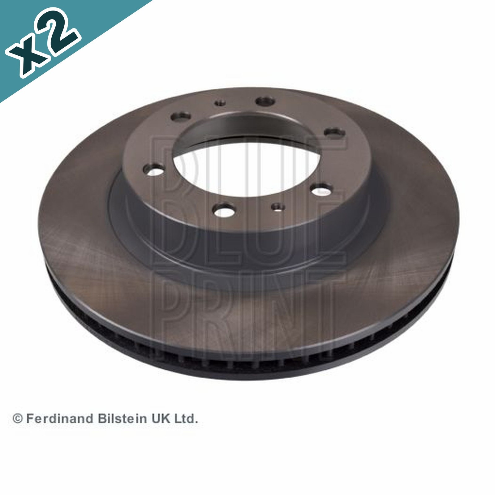 Blueprint ADT343219 Brake Disc Front Fits Toyota FJ Cruiser Hilux Hilux Vigo