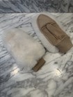 Anthropologie Faux Fur Lined Soft  & Cozy Mittens Cream — photo 2
