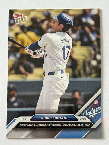 2024 Topps Now #665 Shohei Ohtani Dodgers