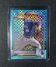 2025 Bowman Blake Wolters 1st Aqua X-Fractor /125 #BCP-76 Royals 