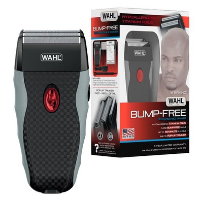 Wahl 7339-300 Bump Free Men's Rechargeable Titanium Foil Shaver +