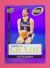 2025 UD World of Sports ALEX KARABAN /299 Making the Grade Purple #MTG-AK
