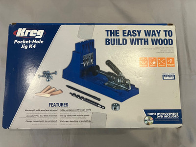 Kreg K4 Pocket Hole Jig System - Blue