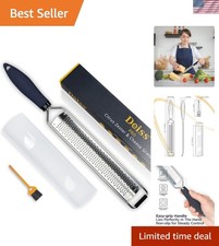PRO Lemon Zester & Heavy Duty Cheese Grater & Vegetable Grater — Parmesan Che...