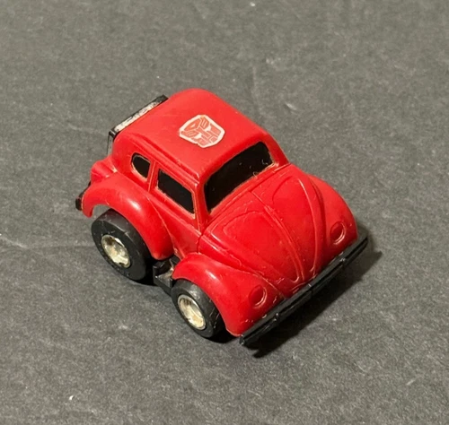 TRANSFORMERS VINTAGE G1 RED BUMBLEBEE FIGURE AS SHOWN AS IS