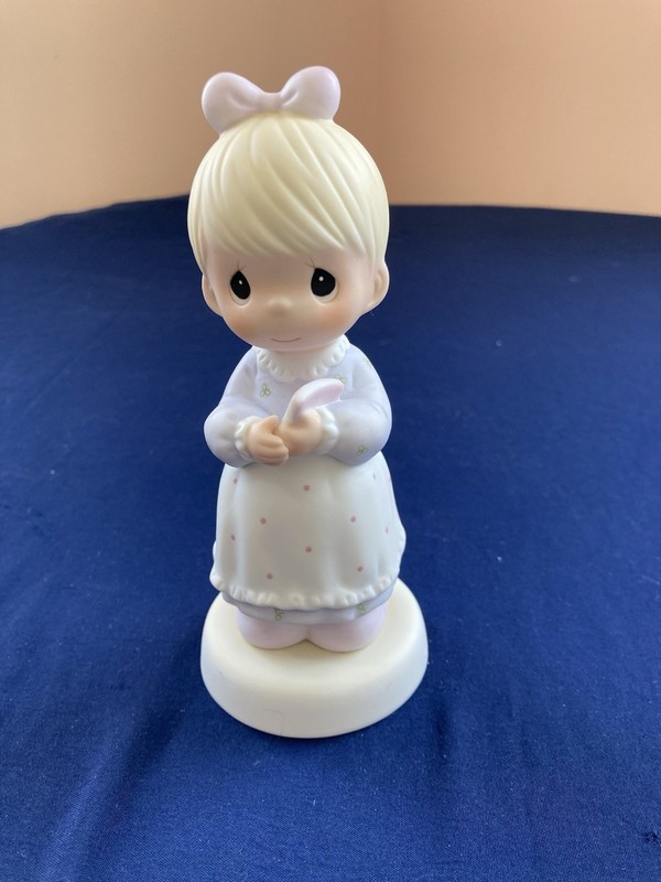 Precious Moments Vintage "The Good Lord Always Delivers" Figure Enesco