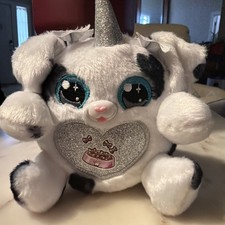 RAINBOCORNS Sparkle Heart Puppycorn Surprise Dalmatian by ZURU 4.5" Plush