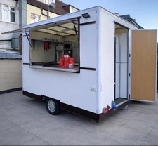Food Trailer Catering Van Burger / Cafe / Hot Cold Food Fully Equipt Trade Ready
