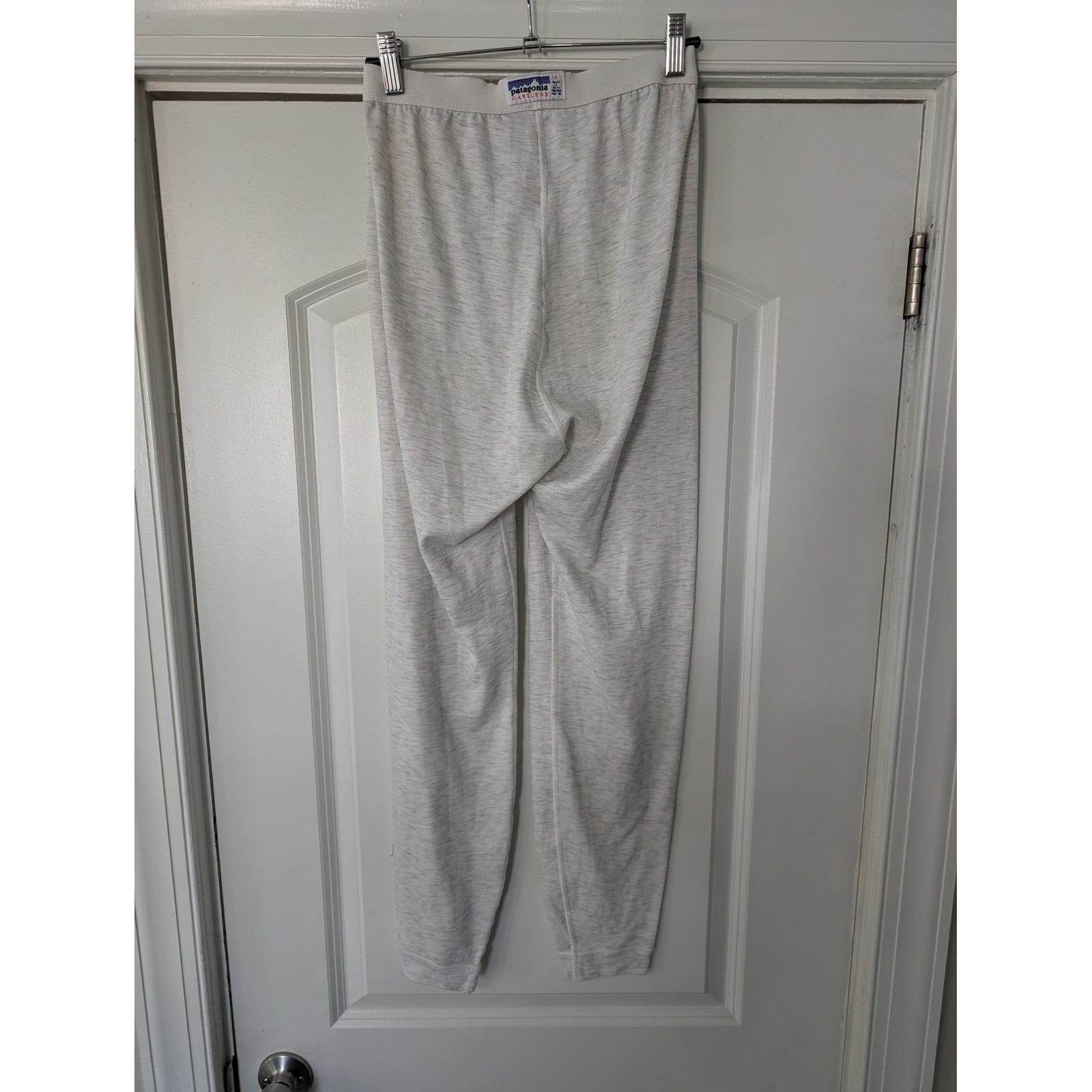 Patagonia Capilene Thermal Base Layer Pants Medium Gray Heather USA vintage thumbnail 3