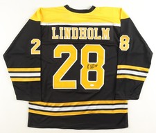 Hampus Lindholm Signed Boston Bruins Jersey (JSA) #6 Overall Pick 2012 NHL Draft