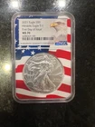 2021 American Silver Eagle NGC MS-70 Heraldic Eagle T-1 First Day of Issue