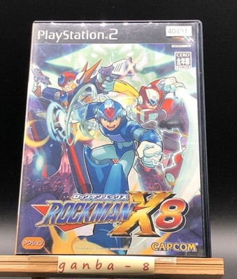 Mega Man X8 Rockman X8 (Sony PlayStation 2 PS2,2004) from japan