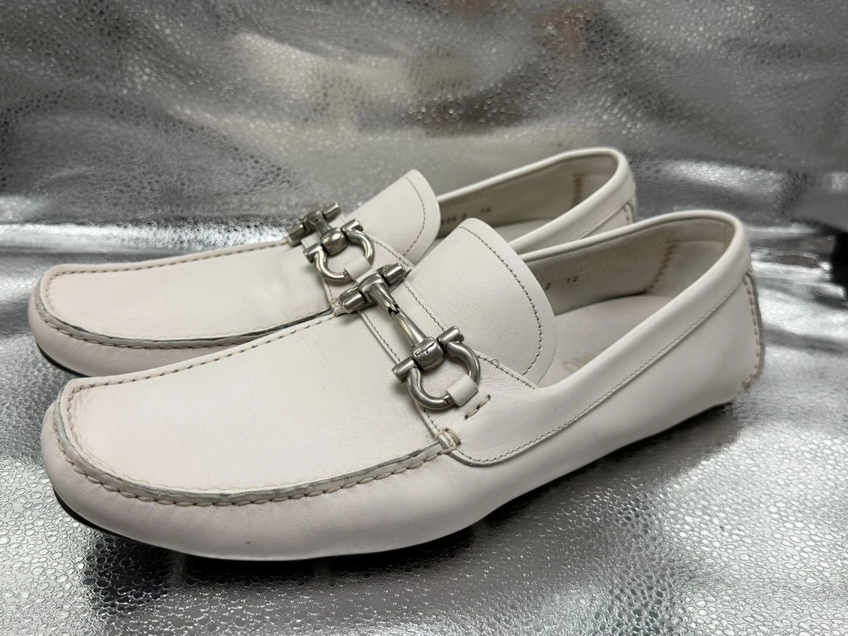 Salvatore Ferragamo White Casual Shoes for Men for sale | eBay