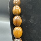 vintage Art Deco chunky wooden bead style Necklace — photo 3