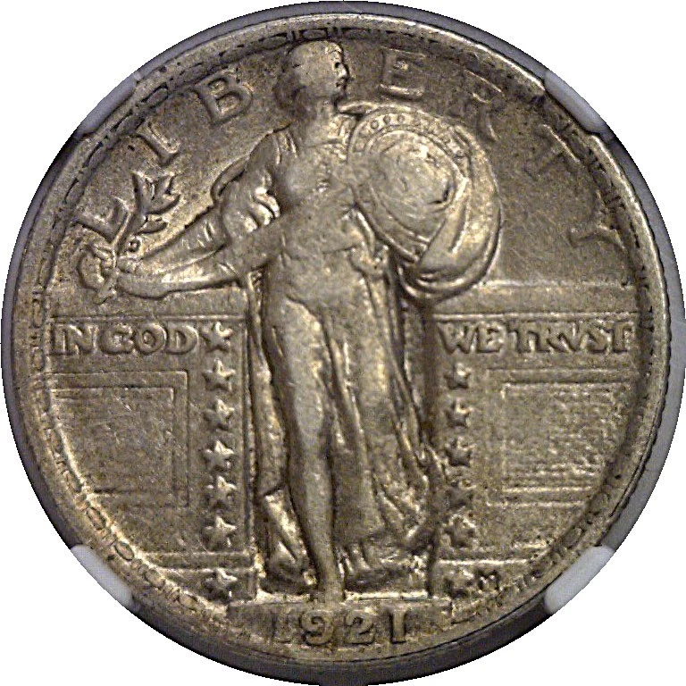 1921 Standing Liberty Quarter   NGC XF-40 - Image 2 of 3
