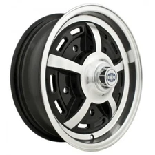 EMPI Sprintstar 5-Lug 15X5 5x205 ET20 Gloss Black/Polished and Spokes (Qty of 1)