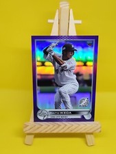 2022 Topps Chrome NPB Purple Refractor Raito Ikeda #d 35/299 Chiba Lotte Marines