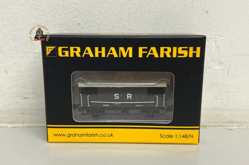Graham Farish 378-026A Spur N SECR 25 Tonnen Tanzsaal Brake Van SR braun 55458 | Zustand: New