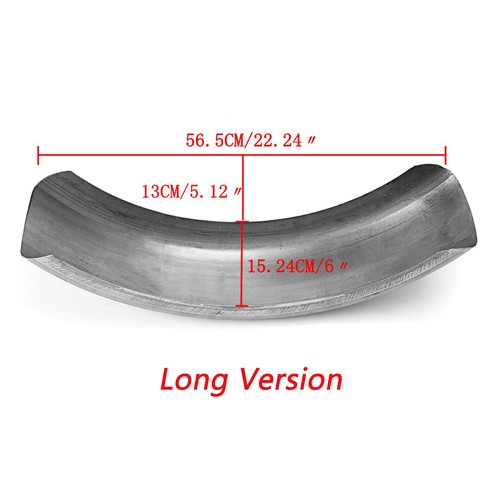 Motor 6.1'' Flat Rear Trailer Custom Steel Fender For Harley Bobber Cafe Racer - Picture 14 of 18