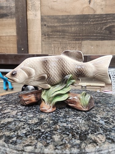 Ceramic Pottery Fish Planter Flower Pot Vase  - Picture 1 of 5