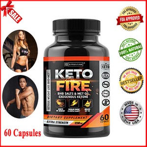 KETO FIRE Weight Loss MCT Pills Fire Keto BHB Capsules ...