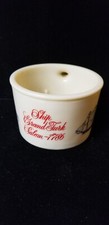 Vintage OLD SPICE Shaving Mug Ship Grand Turk Salem 1786 by Shulton w/Brush