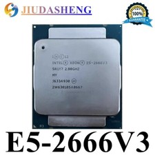 Intel XEON E5-2666V3 Processor E5-2666 V3 SR1Y7 2.9GHZ 10 Cores 20 Threads CPU