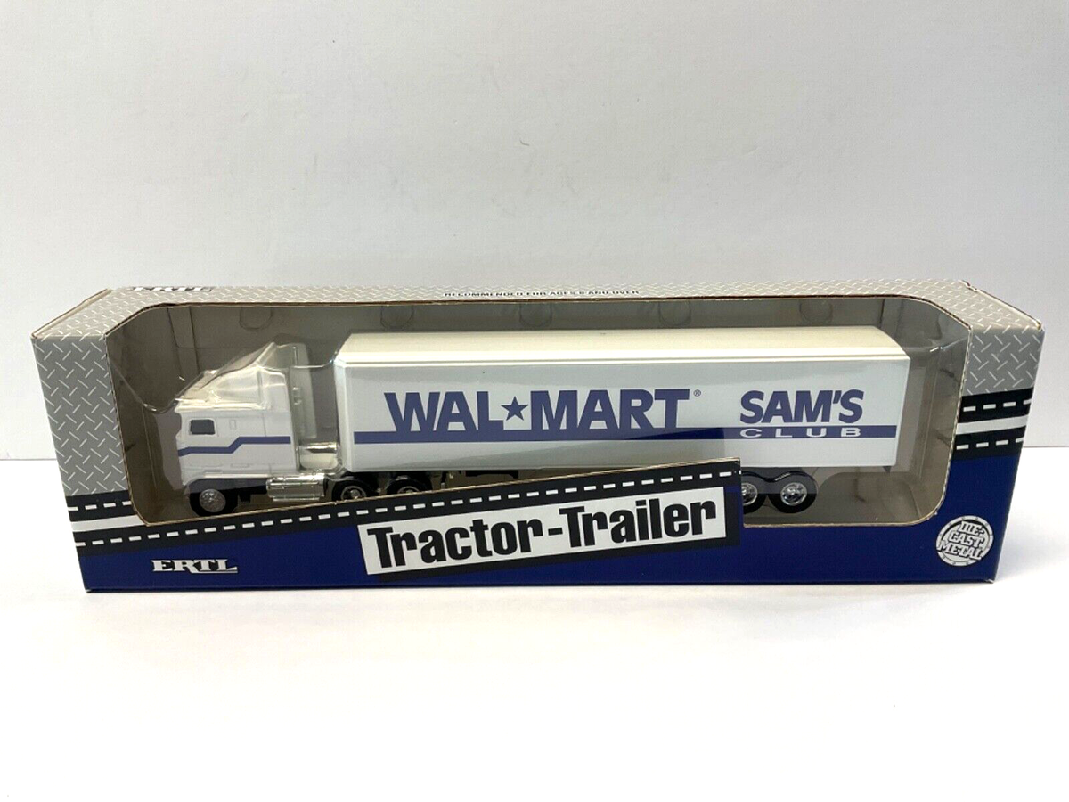 Walmart Sams Club Truck HO Tonkin Freightliner Cascadia Tractor W/53'