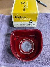 NOS OEM GM  DELCO GUIDE  68 BEL AIR BACK UP LAMP LENS  5959866