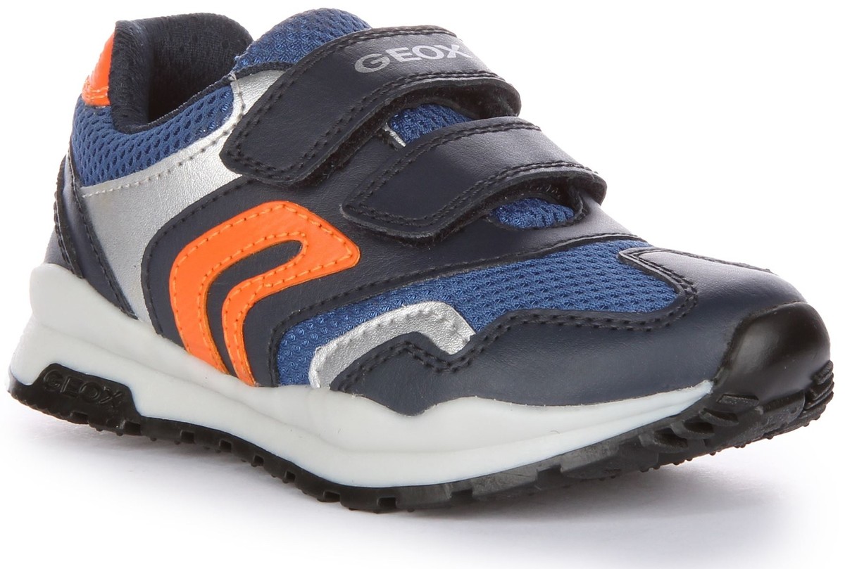 4feetshoes Geox J Pavel B Geox J Pavel A In Royal Blue For Infants