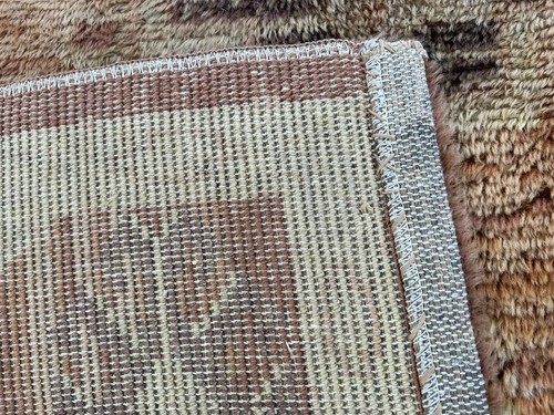 Vintage Swedish Mid Century Rya Rug Scandinavian Wool Flokati Carpet 5x7 ft - Picture 10 of 10