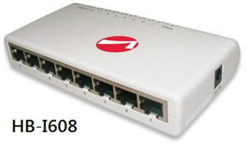 8-Port Ethernet 10/100 Compact Office Network Switch - Intellinet 502054 - Picture 1 of 4