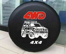 Universal Spare Wheel Tire Tyre Soft Cover 4wd Size 15 16 17 For All Car