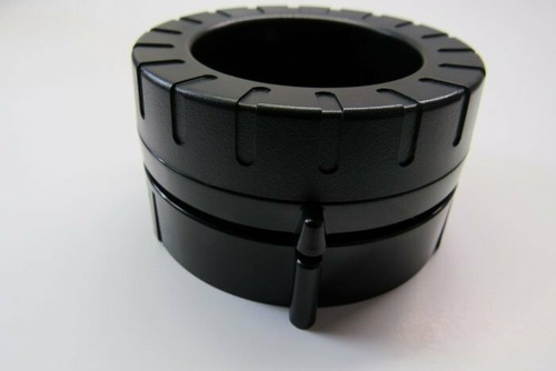 ORIGINAL OEM TEAC TASCAM 38 1/2" MEDIA PULGADA CINTA NEGRA NAB BUJE CARRETE ABRAZADERA ADAPTADOR - Imagen 4 de 7