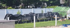 70 Sunblock Fabric Shade Cloth 6x12ft Net Mesh for Plant Greenhouse Barn Pool