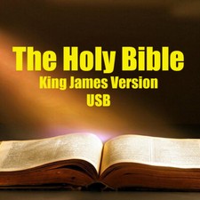 Complete KJV King James Version MP3 Audio Bible on 1 USB Flash Drive