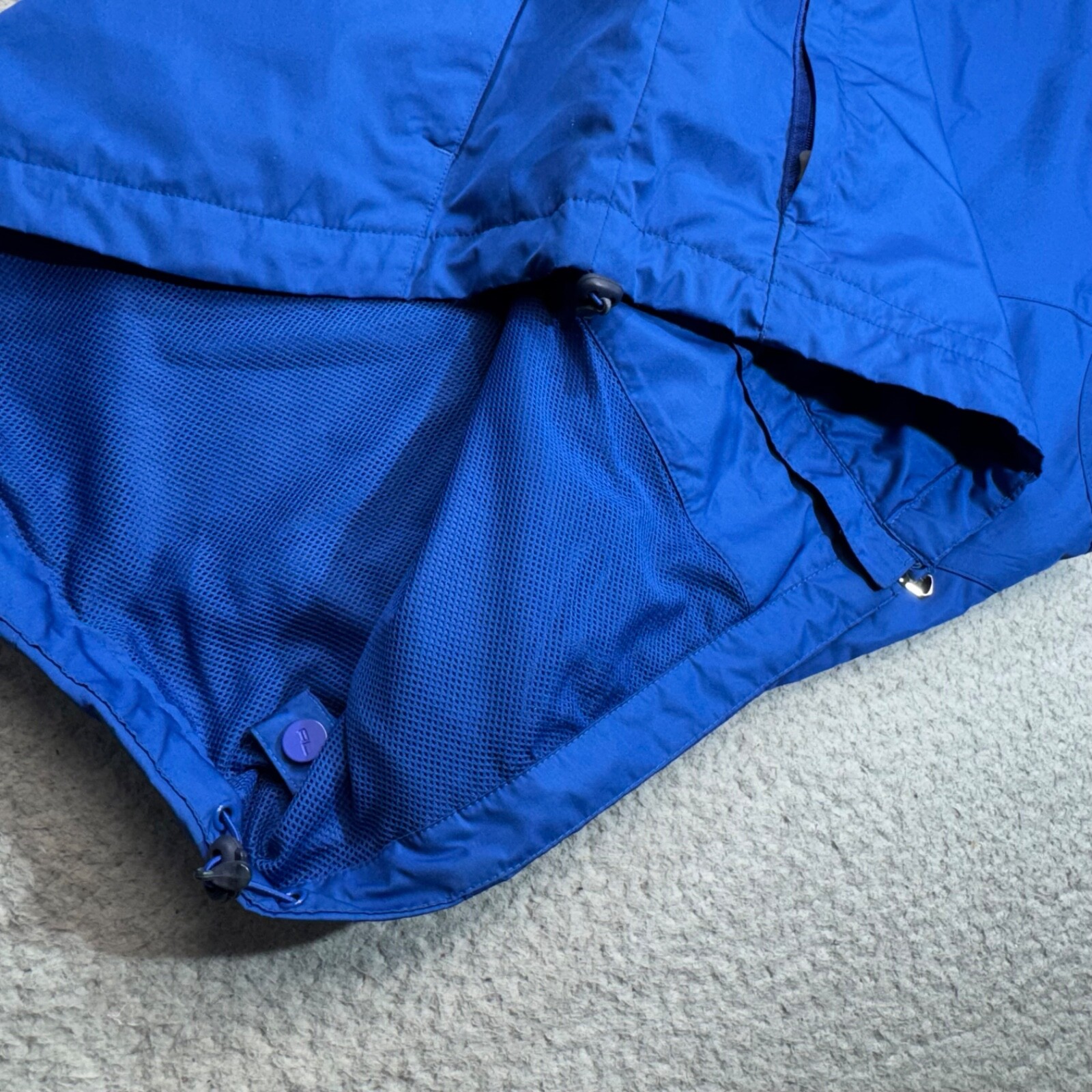 Polo Ralph Lauren gilet uomo blu medio full zip big pony mare isola golf giacca