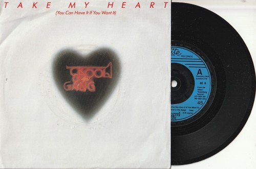 Kool & The Gang - Take My Heart (DeLite 1981) 7" Single
