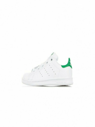 SCARPE ADIDAS STAN SMITH BIANCHE CON LOGO VERDE BAMBINO Adidas | eBay