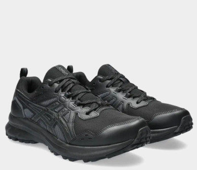 Asics Trail Scout Herren Sneaker Asics Gel Running Wandern Trail Schuhe schwarz