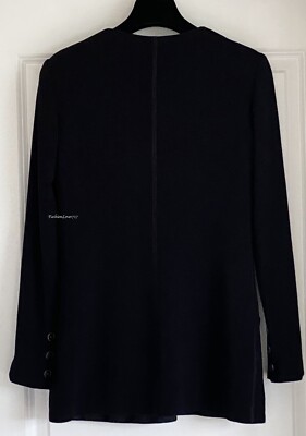 NEW CHANEL 19S BLACK CC BUTTONS RUNWAY JACKET 38 | eBay