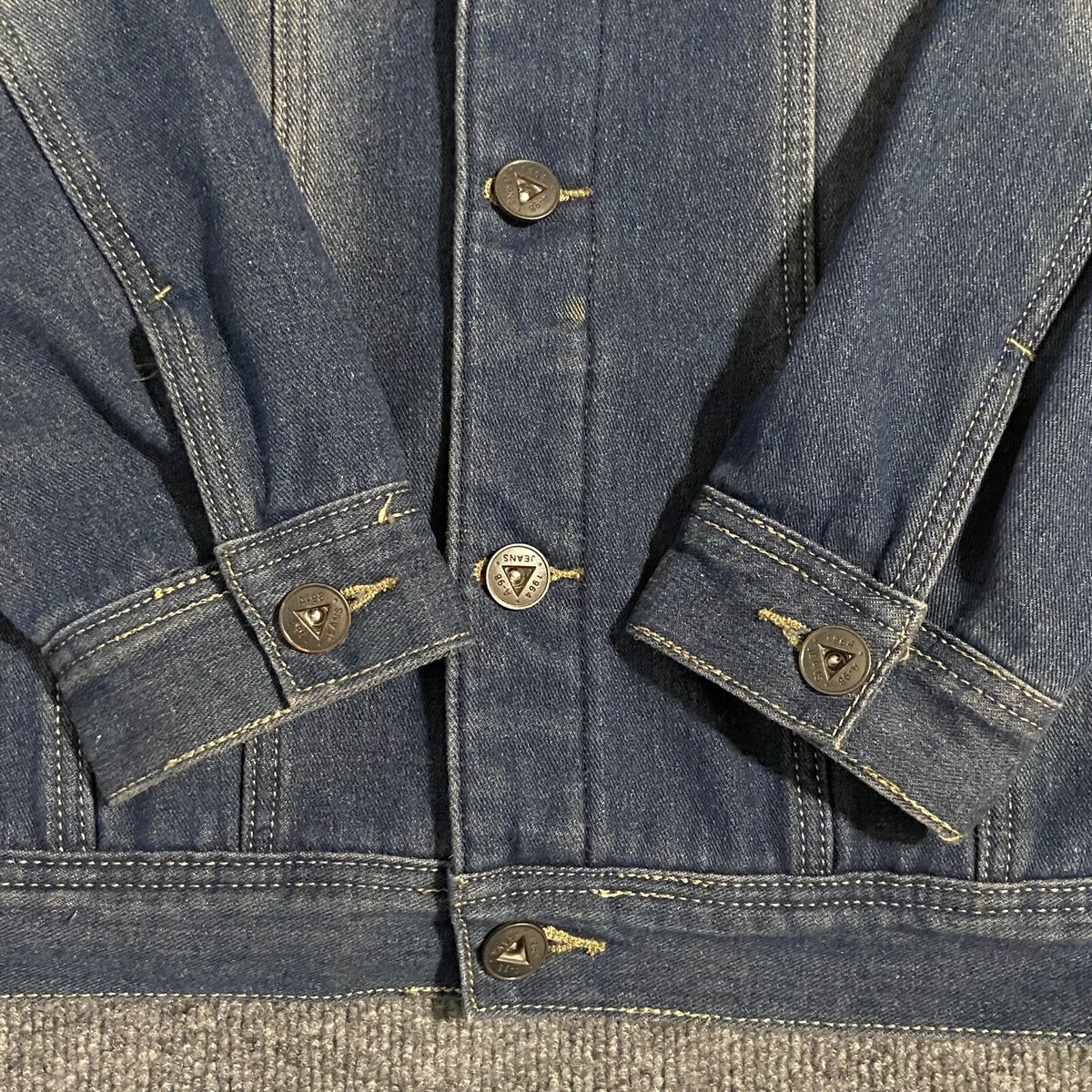 Fashion Jeans JS A-98 1989 Jean Jacket Mens Size 3XL Blue Fashion Jeans JS A-98 1989 Jean Jacket Mens Size 3XL Blue