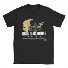 Metal Gear Solid 3 T Shirts for Men Cotton Funny T-Shirts O Neck Tees Short Slee