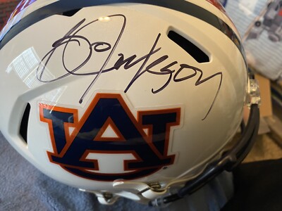 bo jackson auburn football helmet Autographed Tigers Speedflex Authentic JSA Witnessed Size Replica Helmet Bo Jackson Signed Auburn Tigers