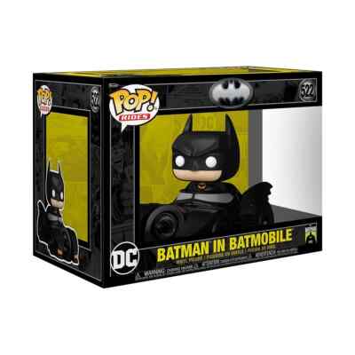 Funko Pop! Rides Deluxe: DC Universe - Batman in Batmobile #522