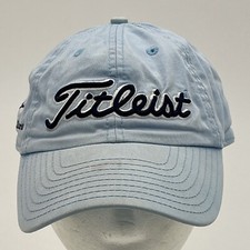 Titleist St Albans StrapBack Baseball Cap - Blue Golf Adjustable Hat - One Size