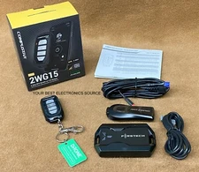 NEW Firstech / Compustar RFX-2WG15-FM 2-Way Remote Kit with DRONE LTE Module