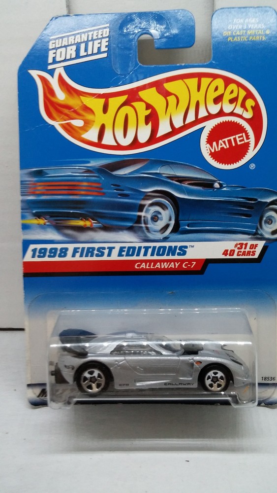Hot Wheels Callaway C-7 1998 First Editions